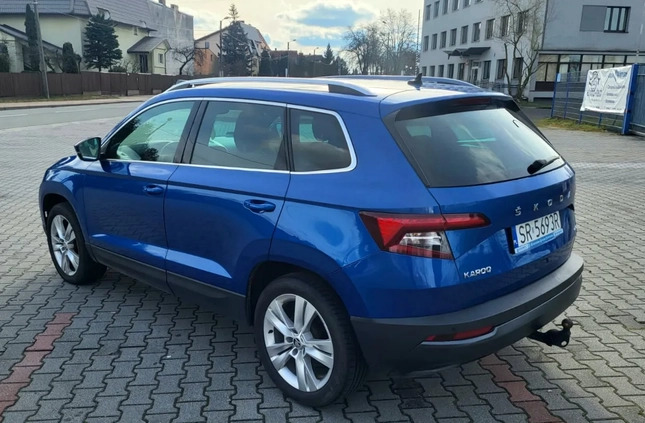 Skoda Karoq cena 79900 przebieg: 109000, rok produkcji 2019 z Częstochowa małe 79